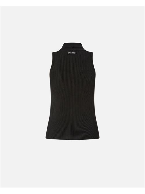 top con nodo a bandana e bottoni Pinko | 106315 A347Z99