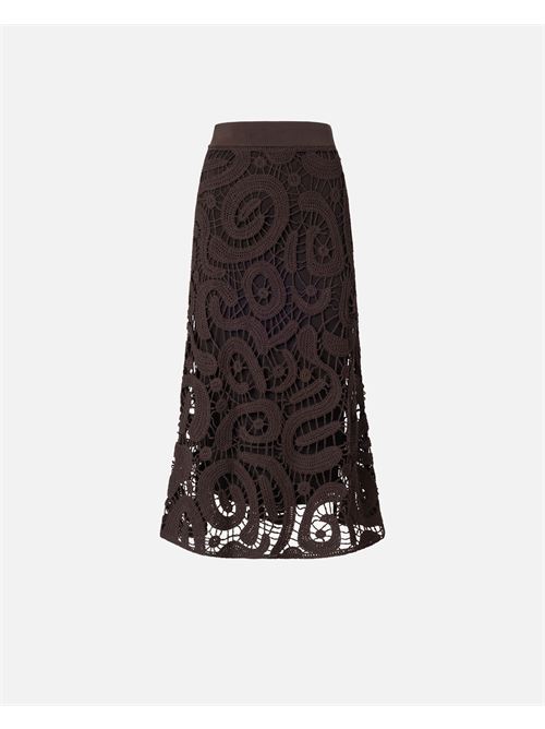 gonna midi in crochet geometrico Pinko | 106353 A354M05