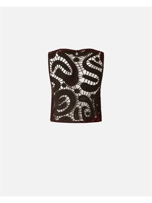 top smanicato crochet geometrico Pinko | 106438 A354M05