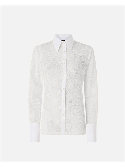 camicia in tulle e pizzo Pinko | 106600 A381Z05