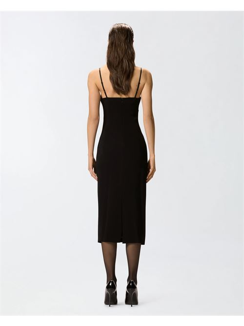 abito midi aderente con ricamo gioiello Pinko | 106637 A31PZ99