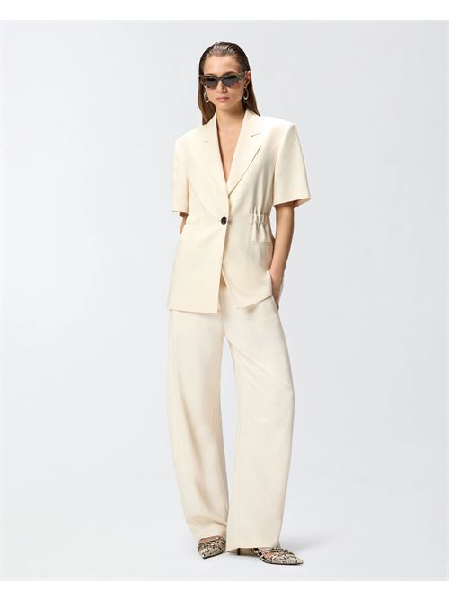 giacca a maniche corte con vita elasticizzata Pinko | 106912 A2W6C00