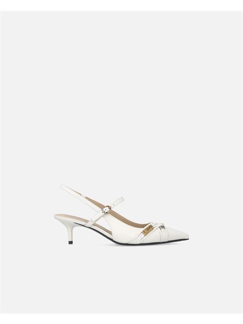 slingback con cinturini e applicazioni gioiello Pinko | SD0489PZ12