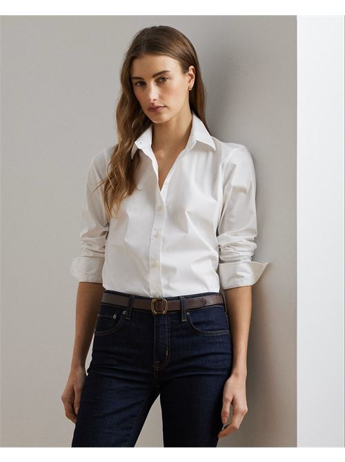 camicia in cotone stretch anti-grinze Polo Ralph Lauren | 200684553001