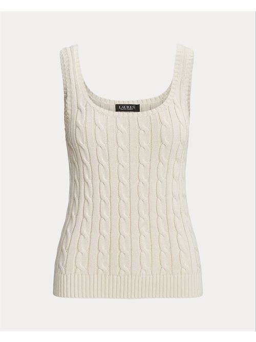 maglia a trecce smanicata Polo Ralph Lauren | 200862152001