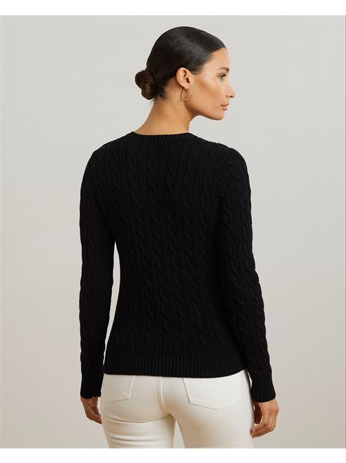 maglia in cotone a trecce con bottoni Polo Ralph Lauren | 200932223001