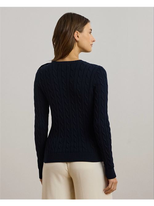 maglia in cotone a trecce con bottoni Polo Ralph Lauren | 200932223003