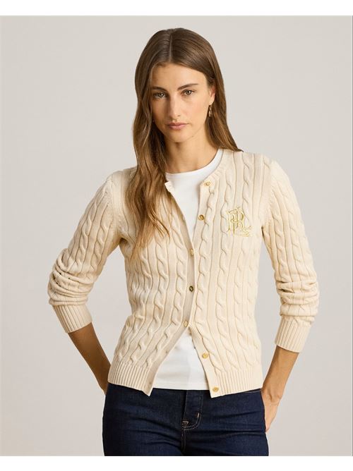 cardigan in cotone a trecce Polo Ralph Lauren | 200932225001
