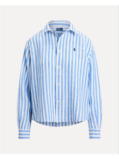 camicia in lino classic-fit