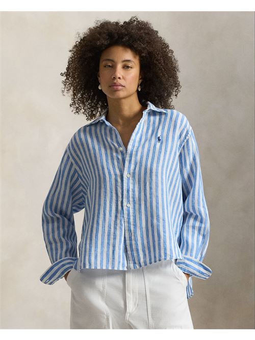 camicia in lino classic-fit Polo Ralph Lauren | 211935130500