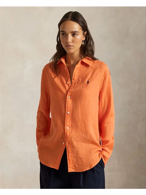 camicia in lino classic-fit Polo Ralph Lauren | 211970730500