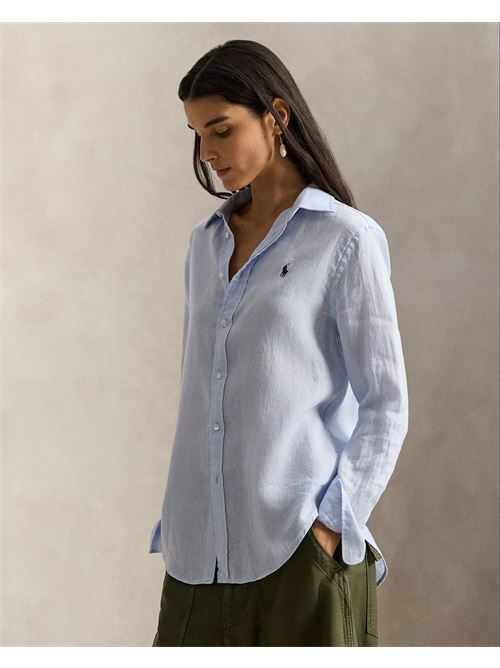 camicia in lino classic-fit Polo Ralph Lauren | 211970730503