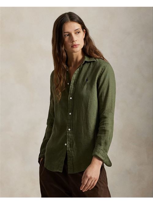 camicia in lino classic-fit Polo Ralph Lauren | 211970730507