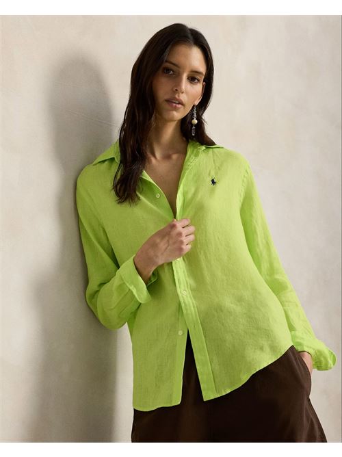 camicia in lino classic-fit Polo Ralph Lauren | 211970730509
