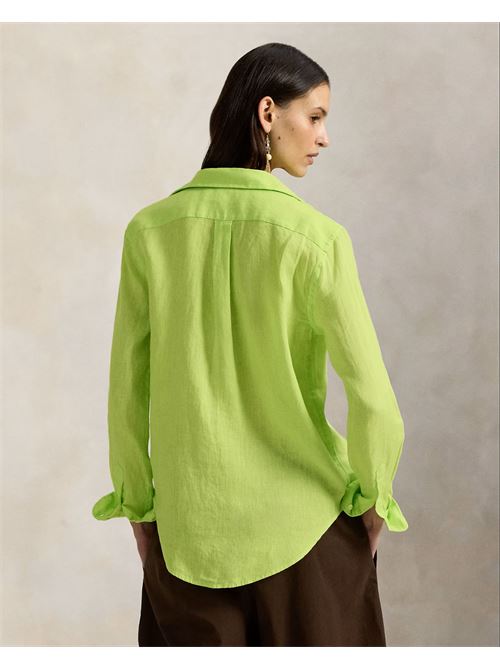 camicia in lino classic-fit Polo Ralph Lauren | 211970730509