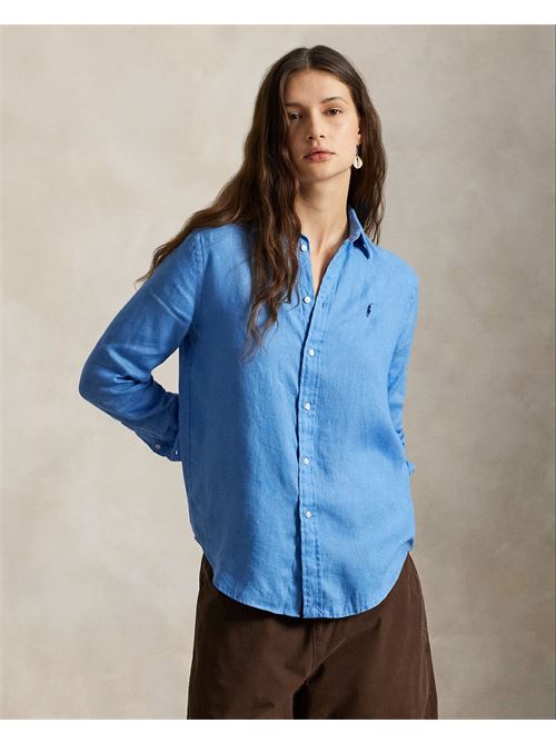 camicia in lino classic-fit Polo Ralph Lauren | 211970730510