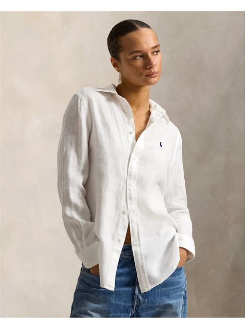 camicia in lino classic-fit Polo Ralph Lauren | 211970730518