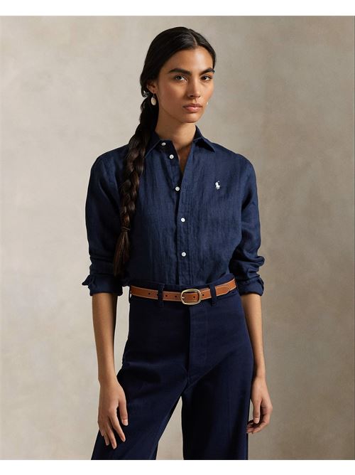camicia in lino classic-fit Polo Ralph Lauren | 211970730519