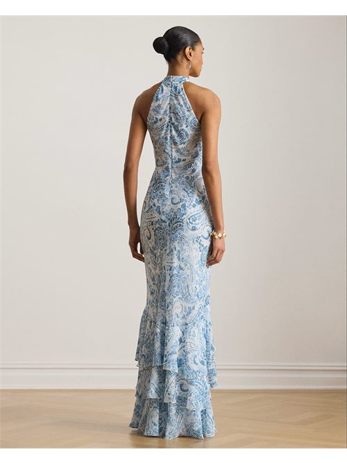 abito halter in georgette increspato Polo Ralph Lauren | 253P08924001