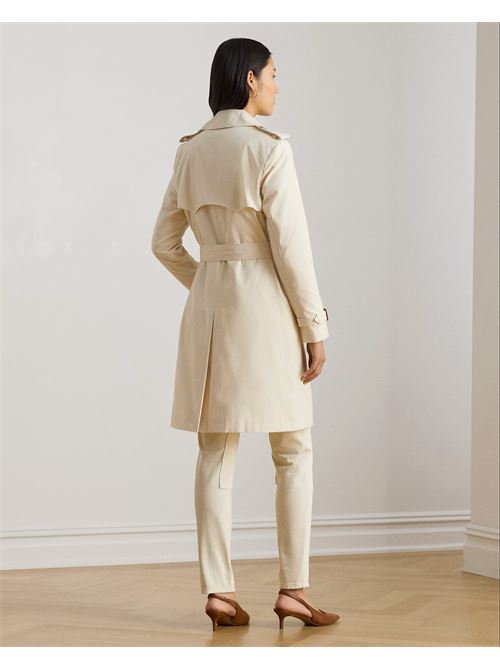 trench a doppio petto in misto cotone Polo Ralph Lauren | 297967122005