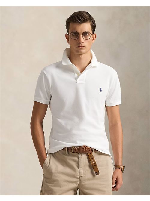 polo in piqué slim-fit Polo Ralph Lauren | 710548797001