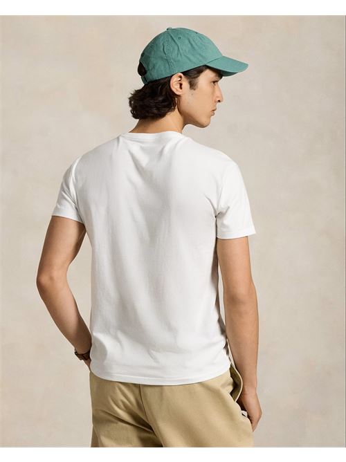 t-shirt in cotone logata Polo Ralph Lauren | 710680785003