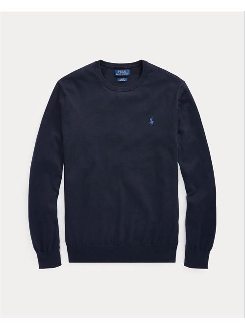 maglia girocollo in cotone