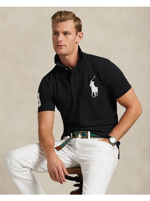 polo in piqué big pony custom slim-fit Polo Ralph Lauren | 710688969001