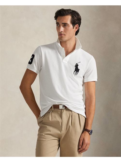 polo in piqué big pony custom slim-fit Polo Ralph Lauren | 710688969003