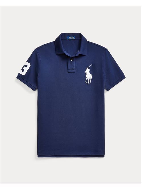polo in piqué big pony custom slim-fit Polo Ralph Lauren | 710688969004