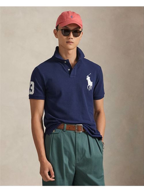 polo in piqué big pony custom slim-fit Polo Ralph Lauren | 710688969004