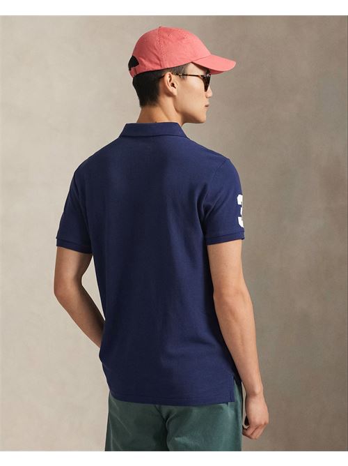 polo in piqué big pony custom slim-fit Polo Ralph Lauren | 710688969004