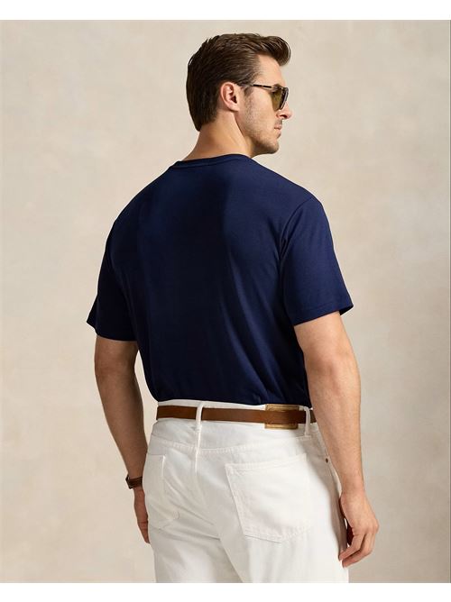 maglietta in jersey custom slim-fit Polo Ralph Lauren | 710740727003