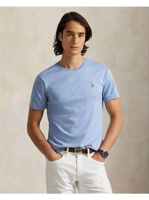 maglietta in jersey custom slim-fit Polo Ralph Lauren | 710740727005