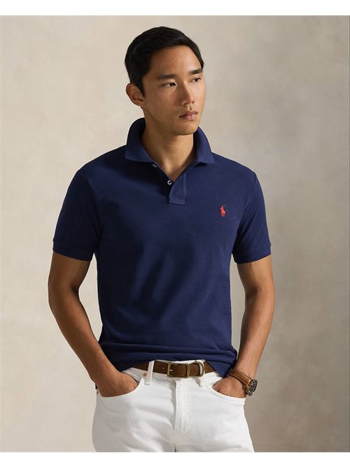 polo in piqué slim-fit Polo Ralph Lauren | 710795080007