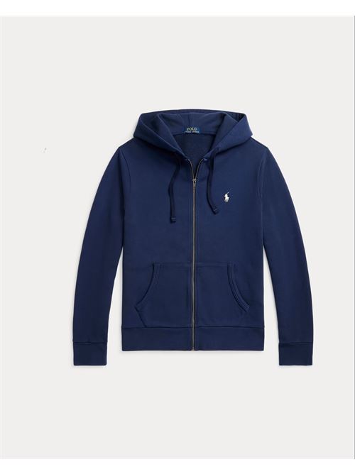 felpa con cappuccio in cotone loopback Polo Ralph Lauren | 710916692014