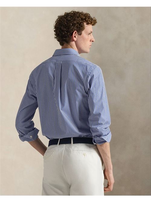 camicia in popeline stretch a righe Polo Ralph Lauren | 710928254008