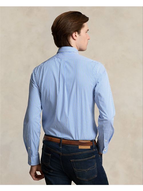 camicia in popeline stretch a righe Polo Ralph Lauren | 710929344001