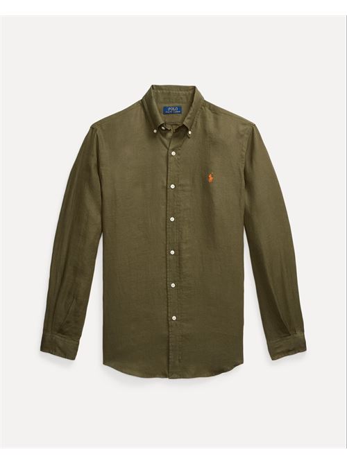 camicia in lino slim-fit Polo Ralph Lauren | 710968915006