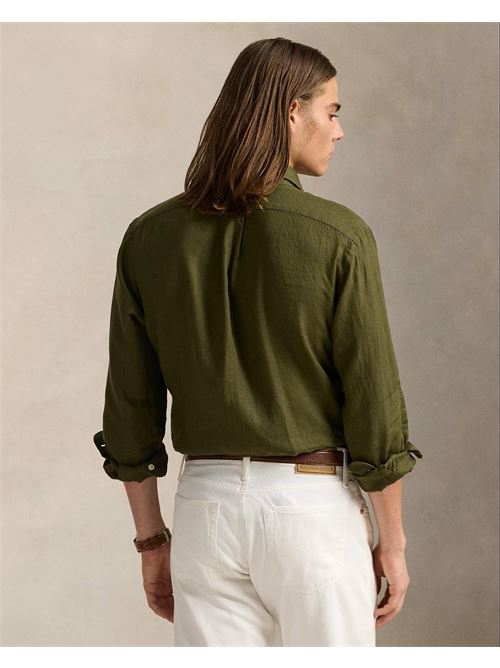 camicia in lino slim-fit Polo Ralph Lauren | 710968915006