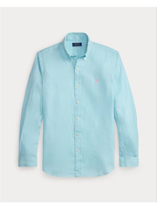 camicia in lino slim-fit Polo Ralph Lauren | 710968915501