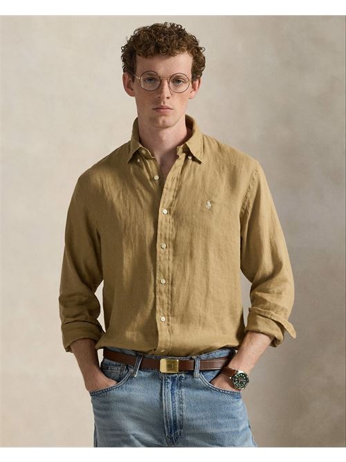 camicia in lino slim-fit Polo Ralph Lauren | 710968915502