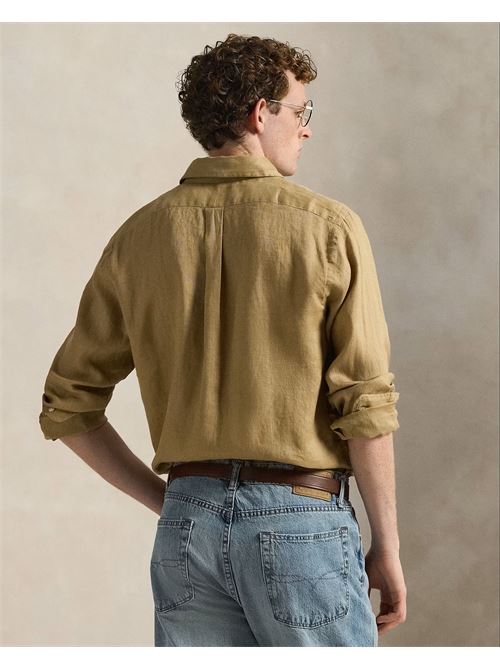 camicia in lino slim-fit Polo Ralph Lauren | 710968915502