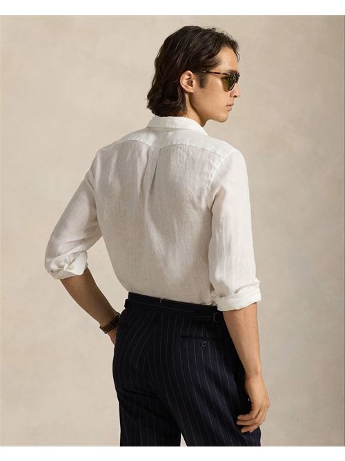 camicia in lino slim-fit Polo Ralph Lauren | 710968915505