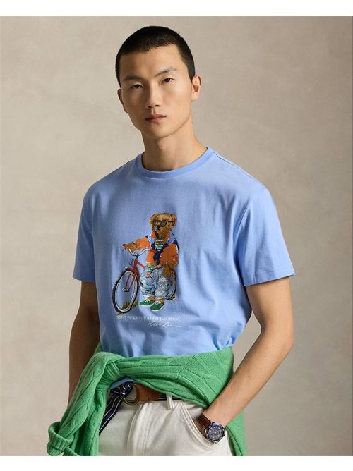 maglietta polo bear custom slim-fit Polo Ralph Lauren | 710B16612001
