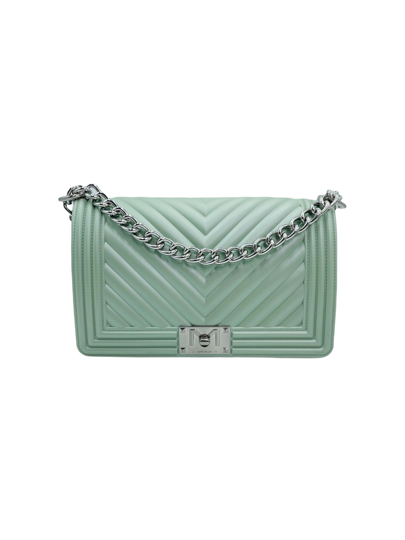 Borsa Marc Ellis lynette M bauletto lucido black – Buonocore Borse