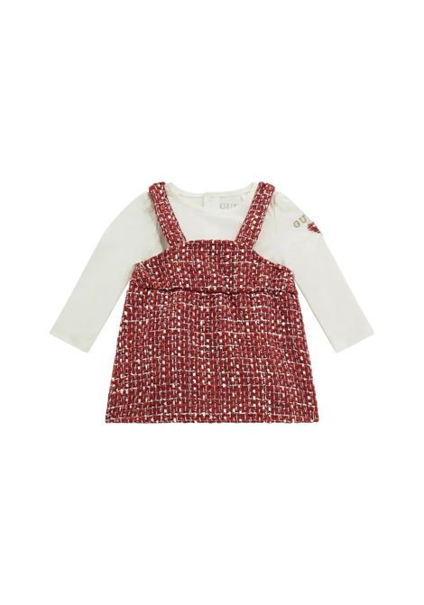 Completo 2 pz Guess bambina A0BG07J1 300 Rosso Bianco GUESS | Completo 2pz | A0BG07J1300SCFY