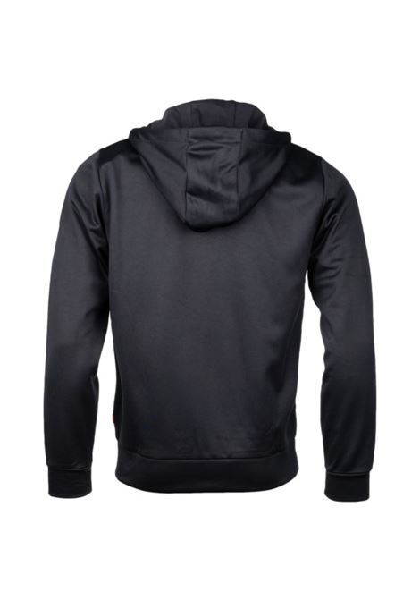 Felpa blu da uomo in tessuto tecnico con cappuccio e zip MARK-UP | Felpa | MK592016BLU