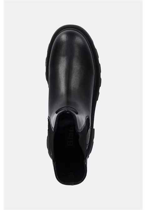 Stivaletti Chelsea Donna Kimmel in Pelle Nera BLAUER | Scarpa | KIMMEL03/LEPBLK