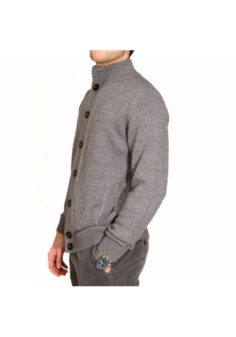 Cardigan grigio melange con Bottoni e Tasche Frontali MARK-UP | Cardigan | MK790044GRIGIO MELANGE